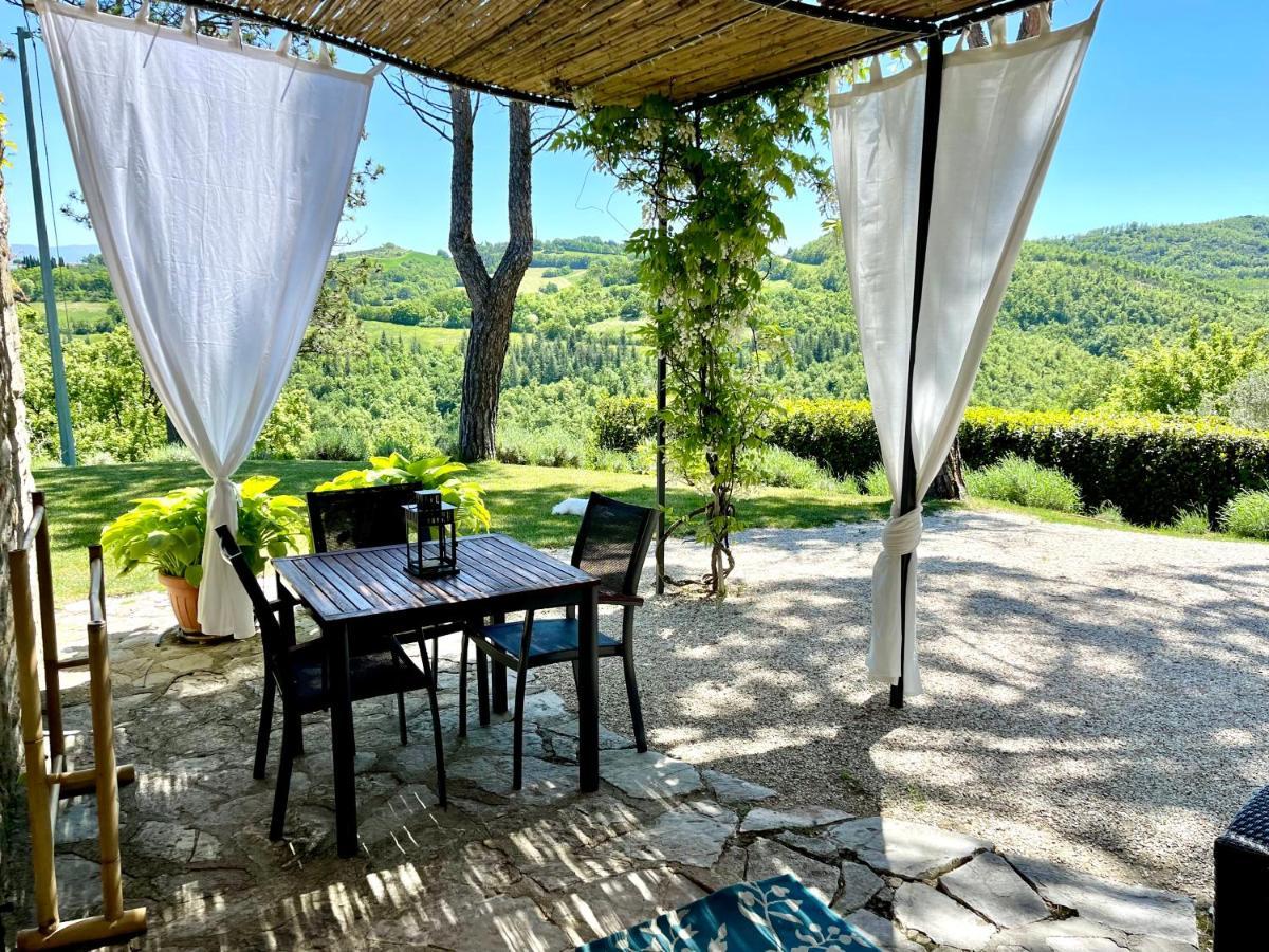La Panoramica Gubbio - Maison De Charme - Casette E Appartamenti Self Catering Per Vacanze Meravigliose! מראה חיצוני תמונה