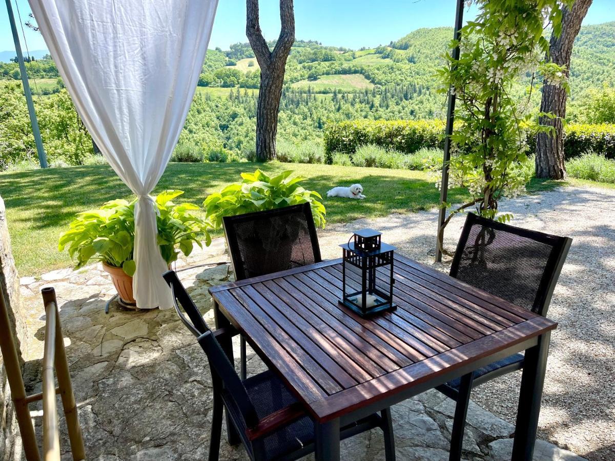 La Panoramica Gubbio - Maison De Charme - Casette E Appartamenti Self Catering Per Vacanze Meravigliose! מראה חיצוני תמונה