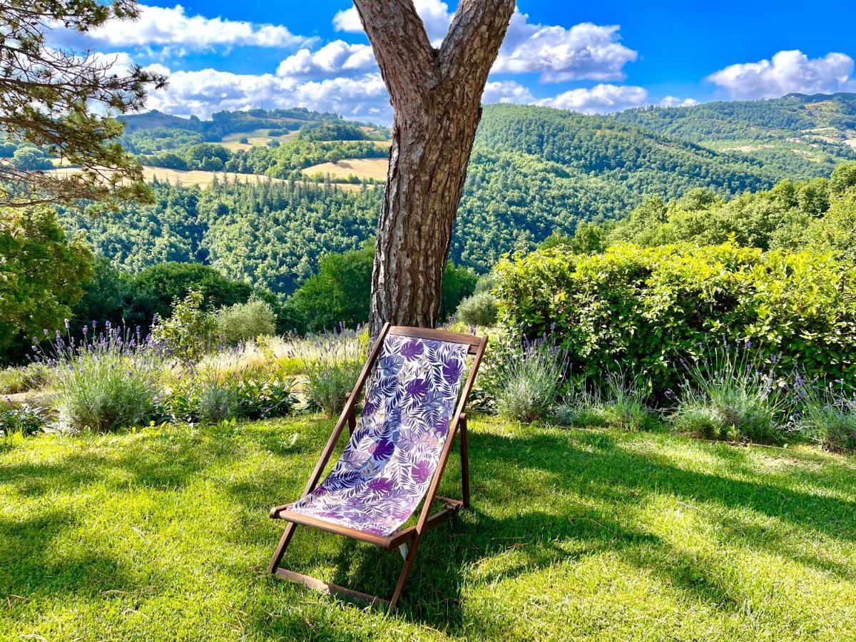La Panoramica Gubbio - Maison De Charme - Casette E Appartamenti Self Catering Per Vacanze Meravigliose! מראה חיצוני תמונה