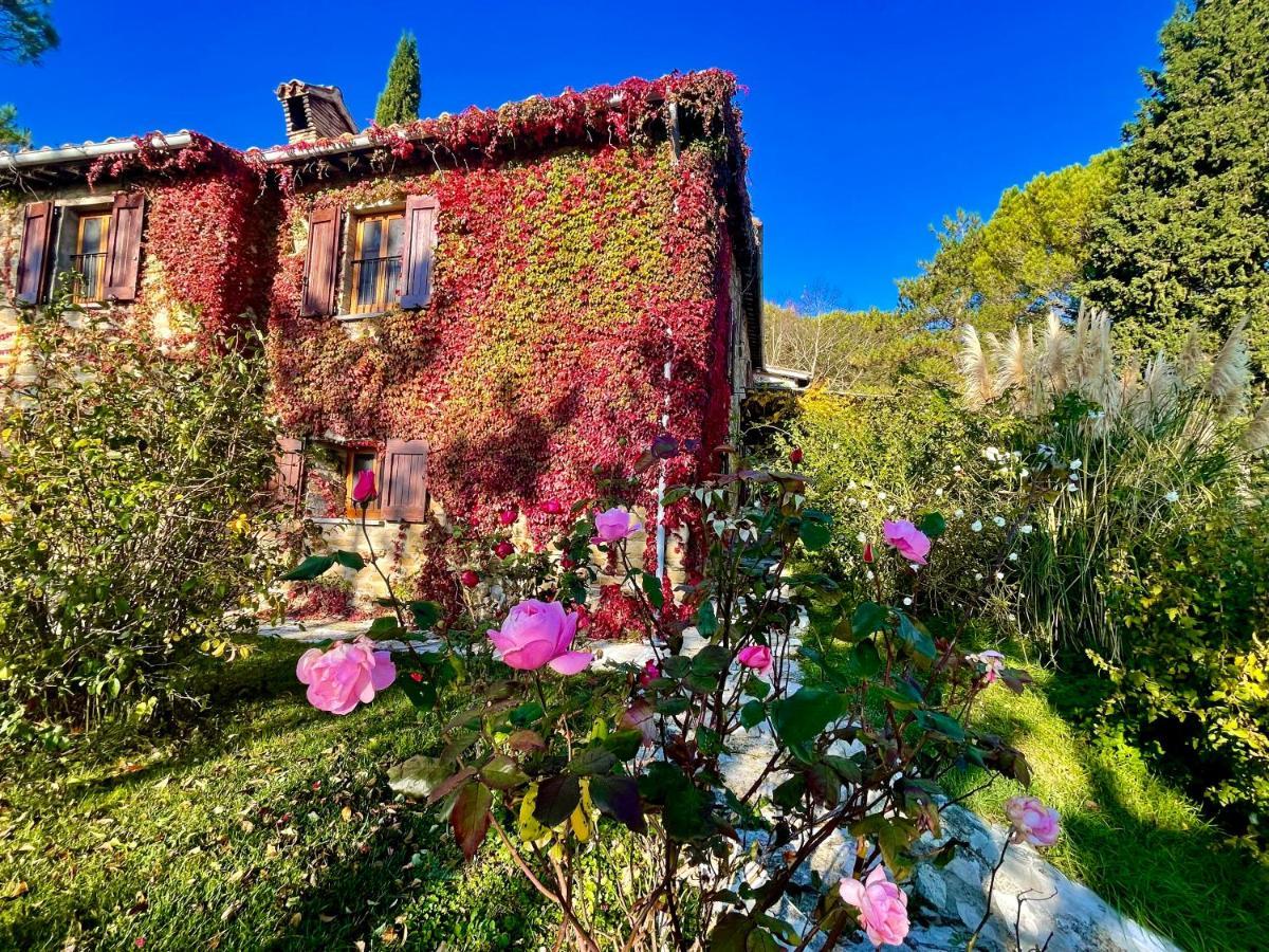 La Panoramica Gubbio - Maison De Charme - Casette E Appartamenti Self Catering Per Vacanze Meravigliose! מראה חיצוני תמונה